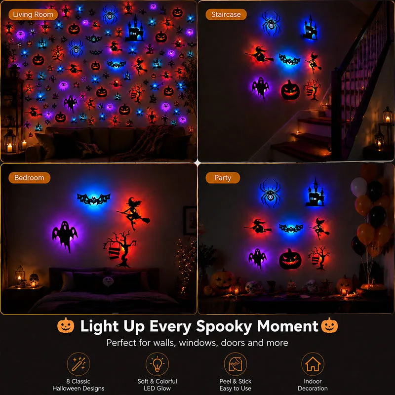 🎃Halloween LED Glow Wall Stickers👻✨