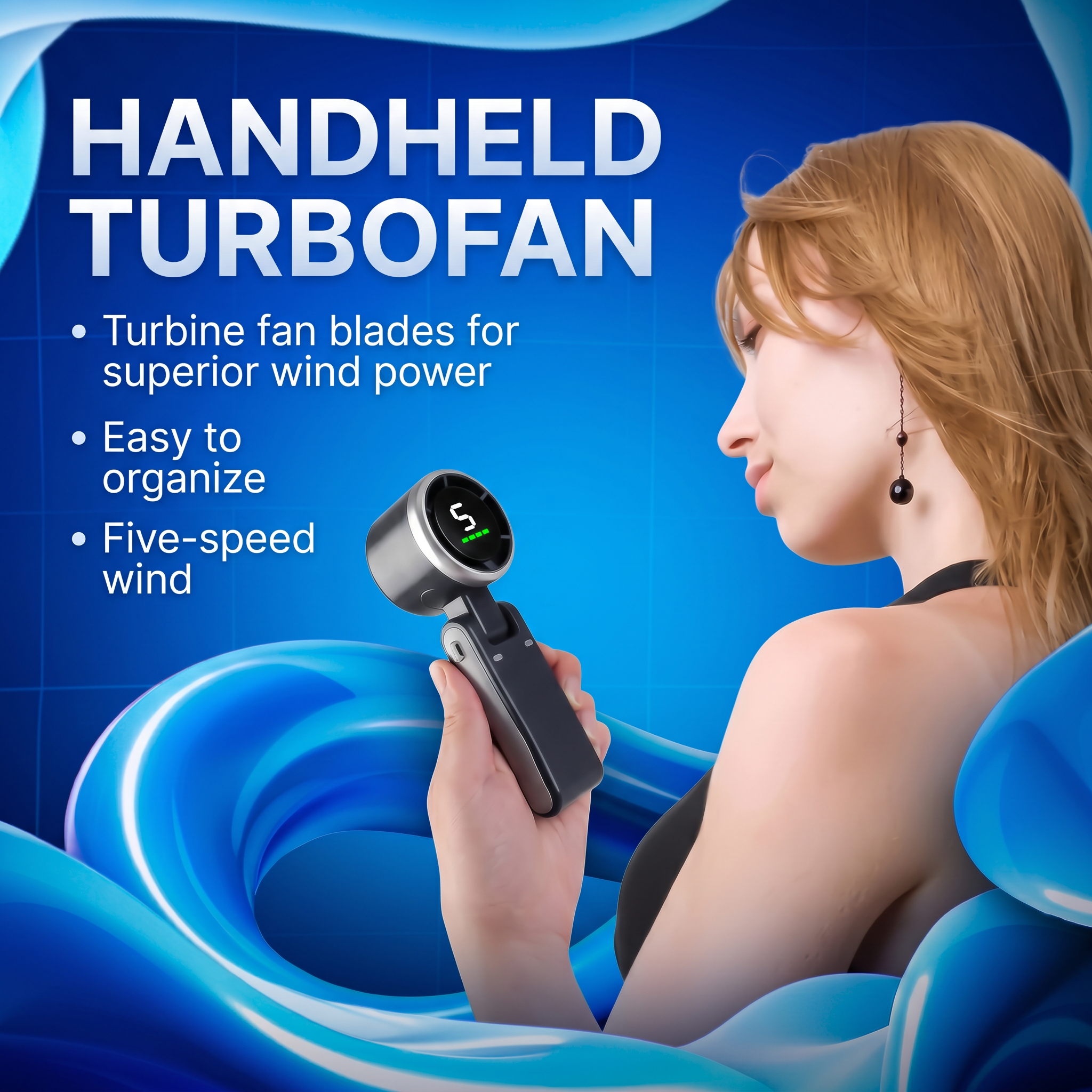 🔥 Powerful Portable Turbo Fan