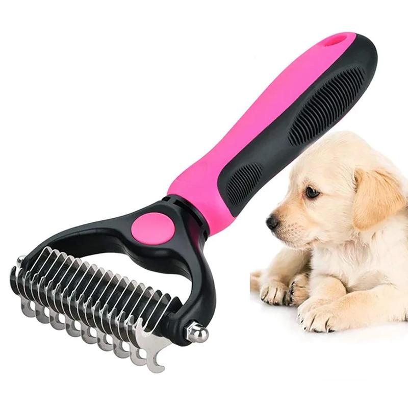 🐾✨ Professional Grooming Brush for Dogs & Cats 🐶🐱