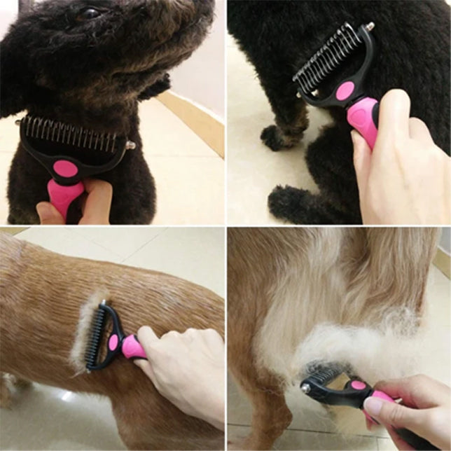 🐾✨ Professional Grooming Brush for Dogs & Cats 🐶🐱