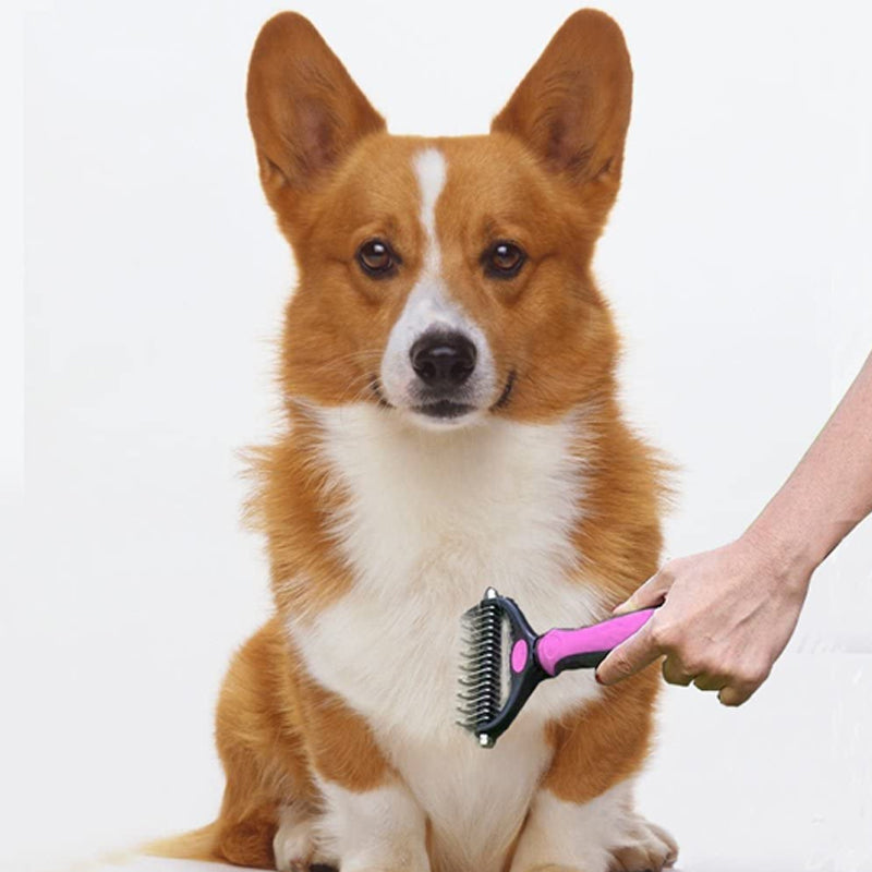 🐾✨ Professional Grooming Brush for Dogs & Cats 🐶🐱