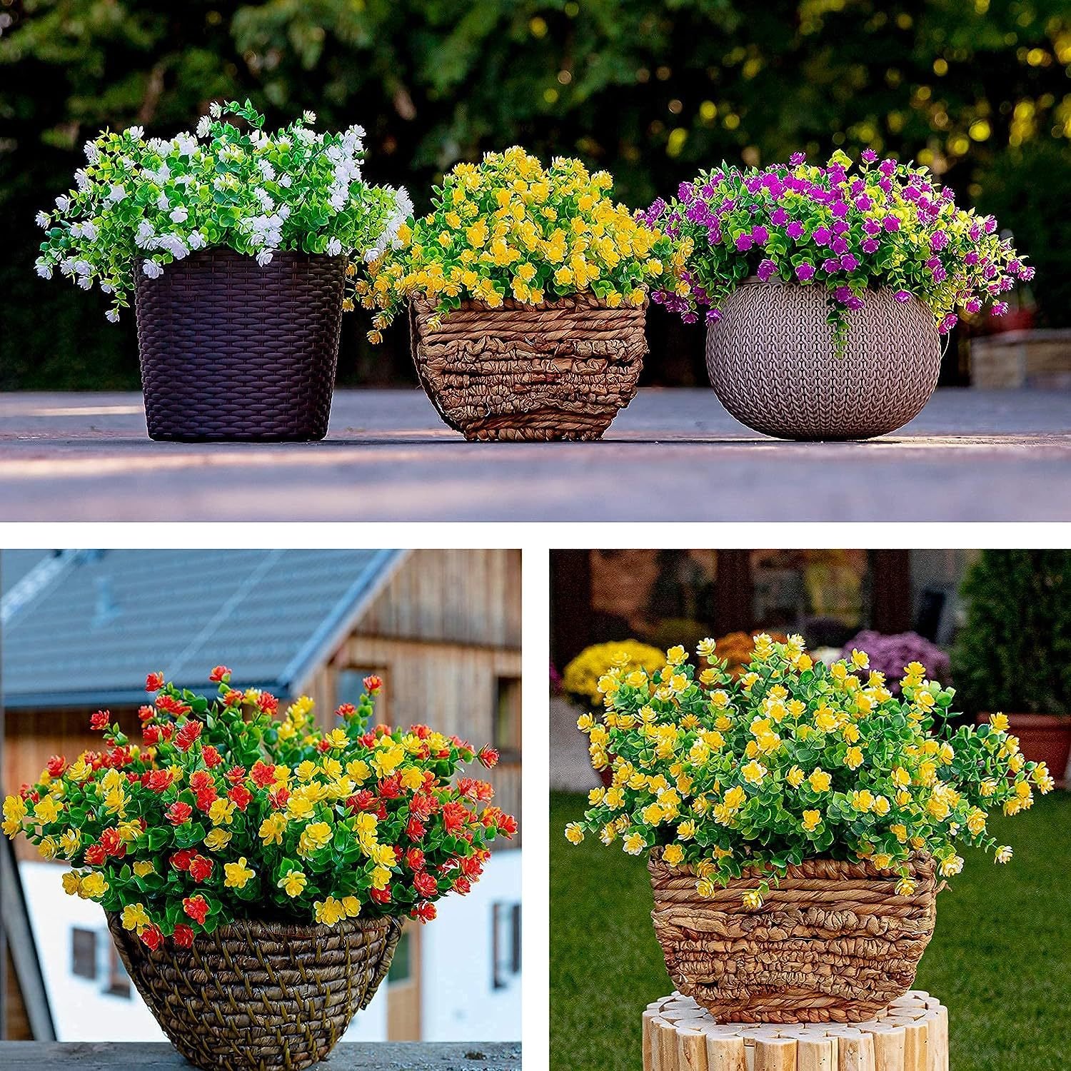 💥Last Day 60% OFF - 💐Outdoor Artificial Flowers