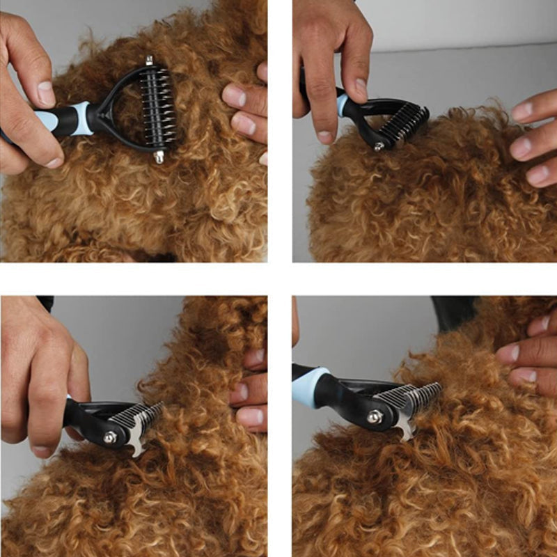 🐾✨ Professional Grooming Brush for Dogs & Cats 🐶🐱