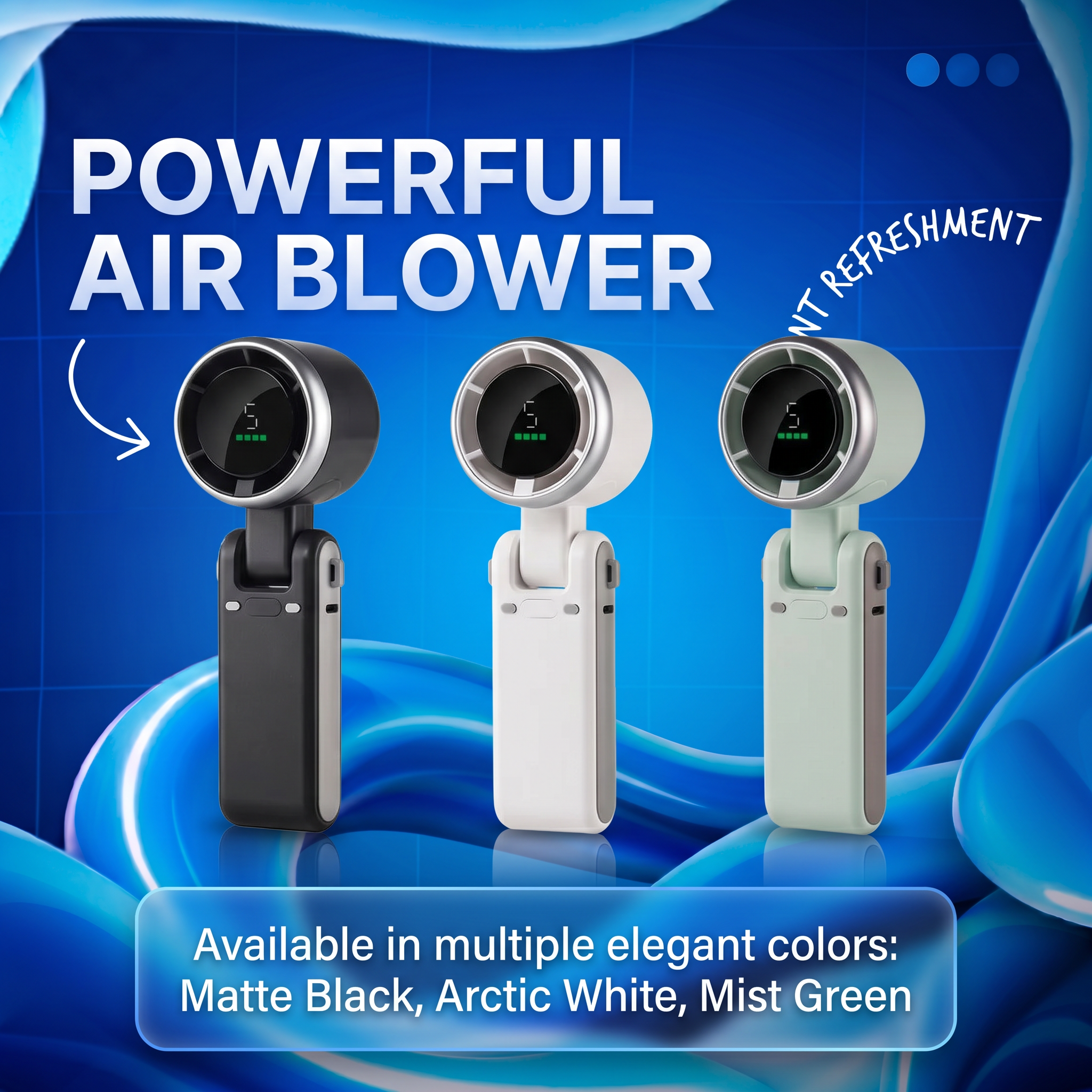 🔥 Powerful Portable Turbo Fan