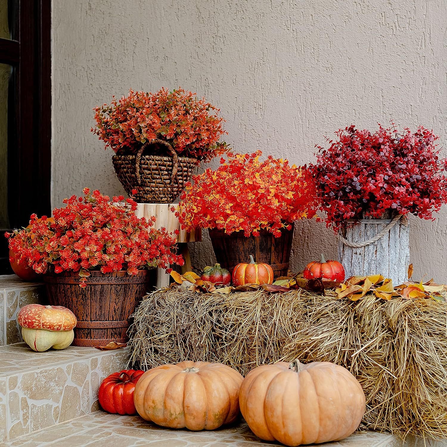 💥Last Day 60% OFF - 💐Outdoor Artificial Flowers