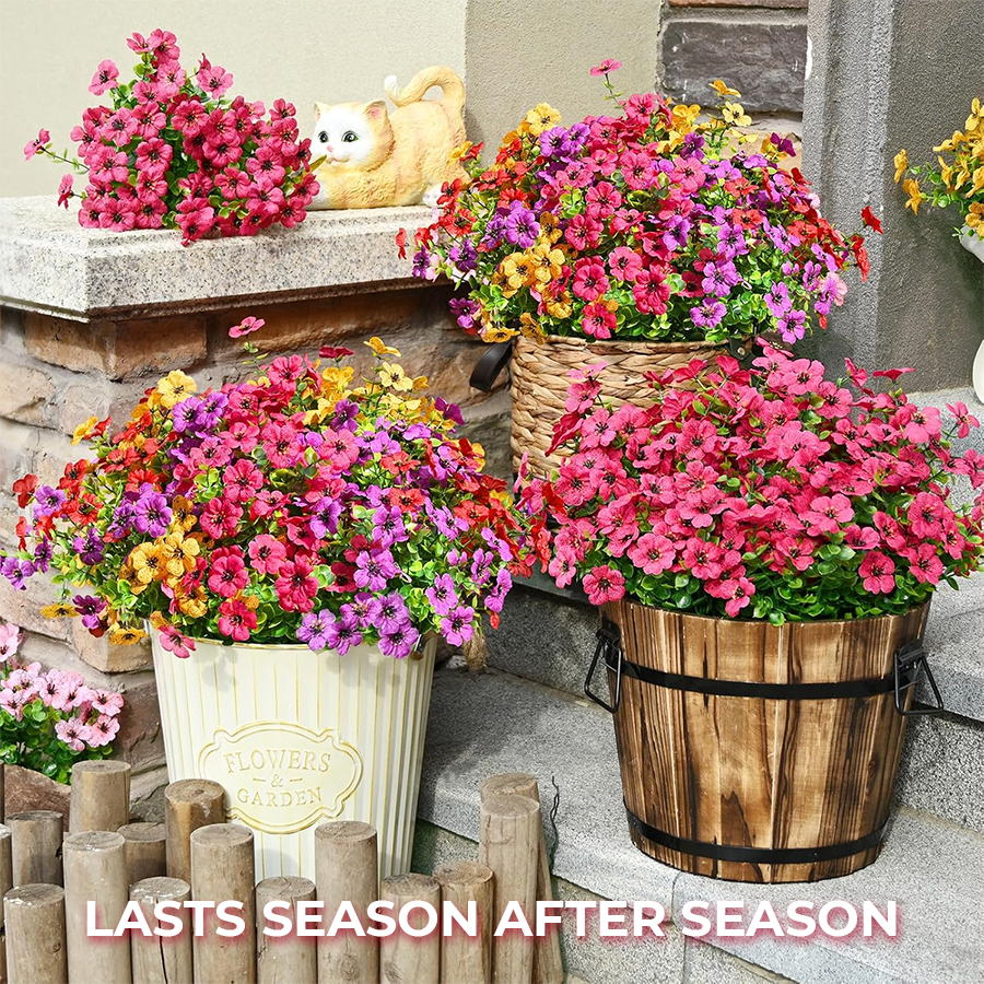 🔥Last Day 50% OFF🔥UV Resistant Look Real Colorful Spring Flowers