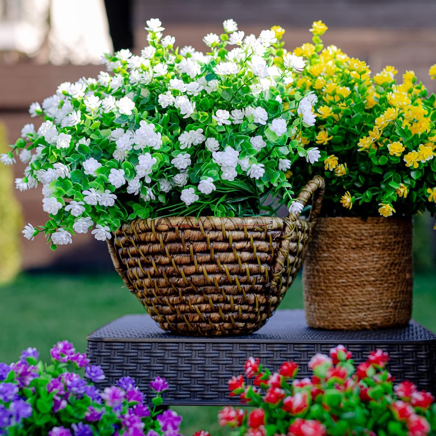 💥Last Day 60% OFF - 💐Outdoor Artificial Flowers