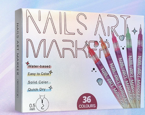 🔥Last Day 50%OFF🎨12 Colors Nail Art Pens Set