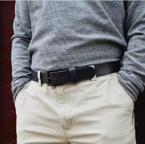 ⚒️Handcrafted by Jake Wilson🔥100% Handmade Full-grain Buffalo Leather Belt– Built to Last✨️