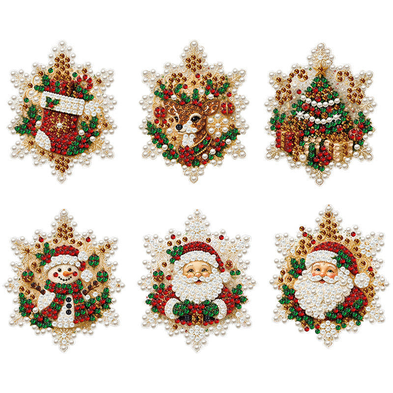🎄Christmas Early Bird Special Sale 49% OFF🎅DIY Diamond Ornament Set |❄️ Festive Craft Fun