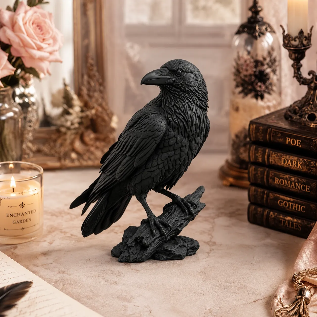 🎁Last Day 60% OFF - Gothic Bird Sculpture—A Dark Presence. A Timeless Statement.