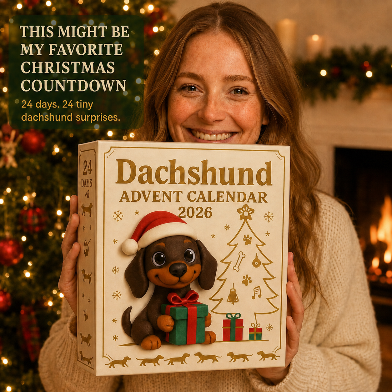 🎄 Christmas Early Bird Special Sale 49% OFF 🐾 2026 Dachshund Advent Calendar 🐶✨Make the countdown to Christmas even more special for the dachshund lover in your life. ❤️