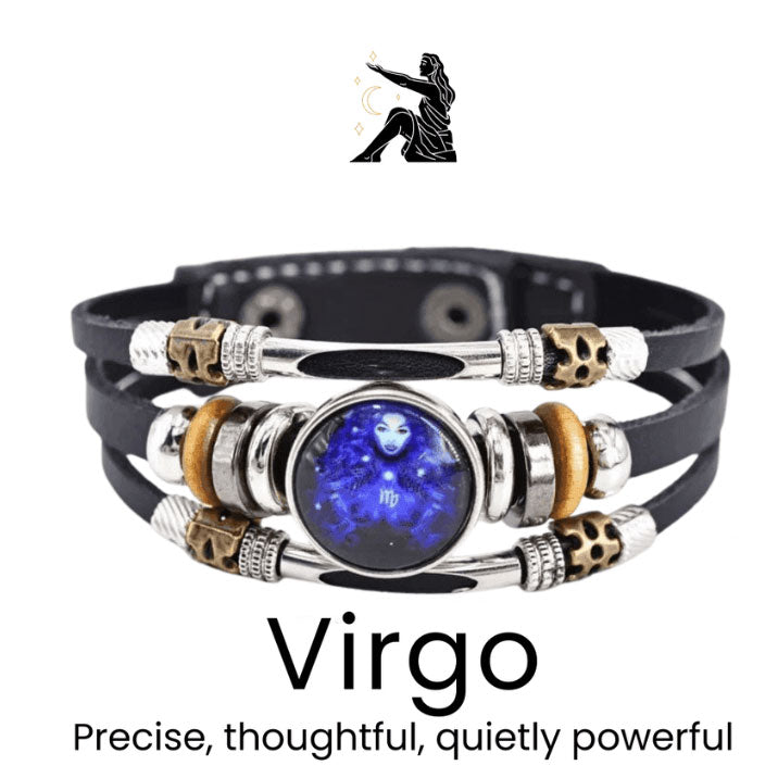 🌌🌏Astrological Sign Luminous Bracelet Super Bright In The Dark