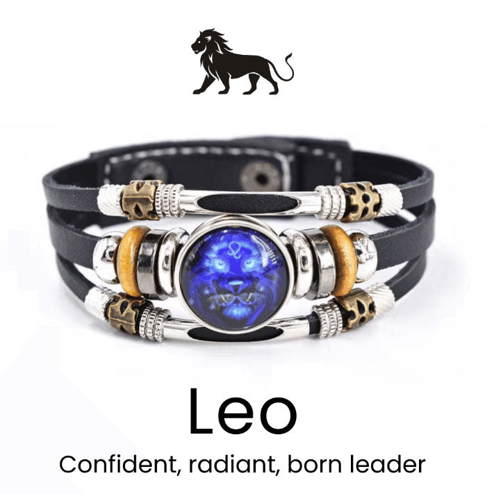 🌌🌏Astrological Sign Luminous Bracelet Super Bright In The Dark