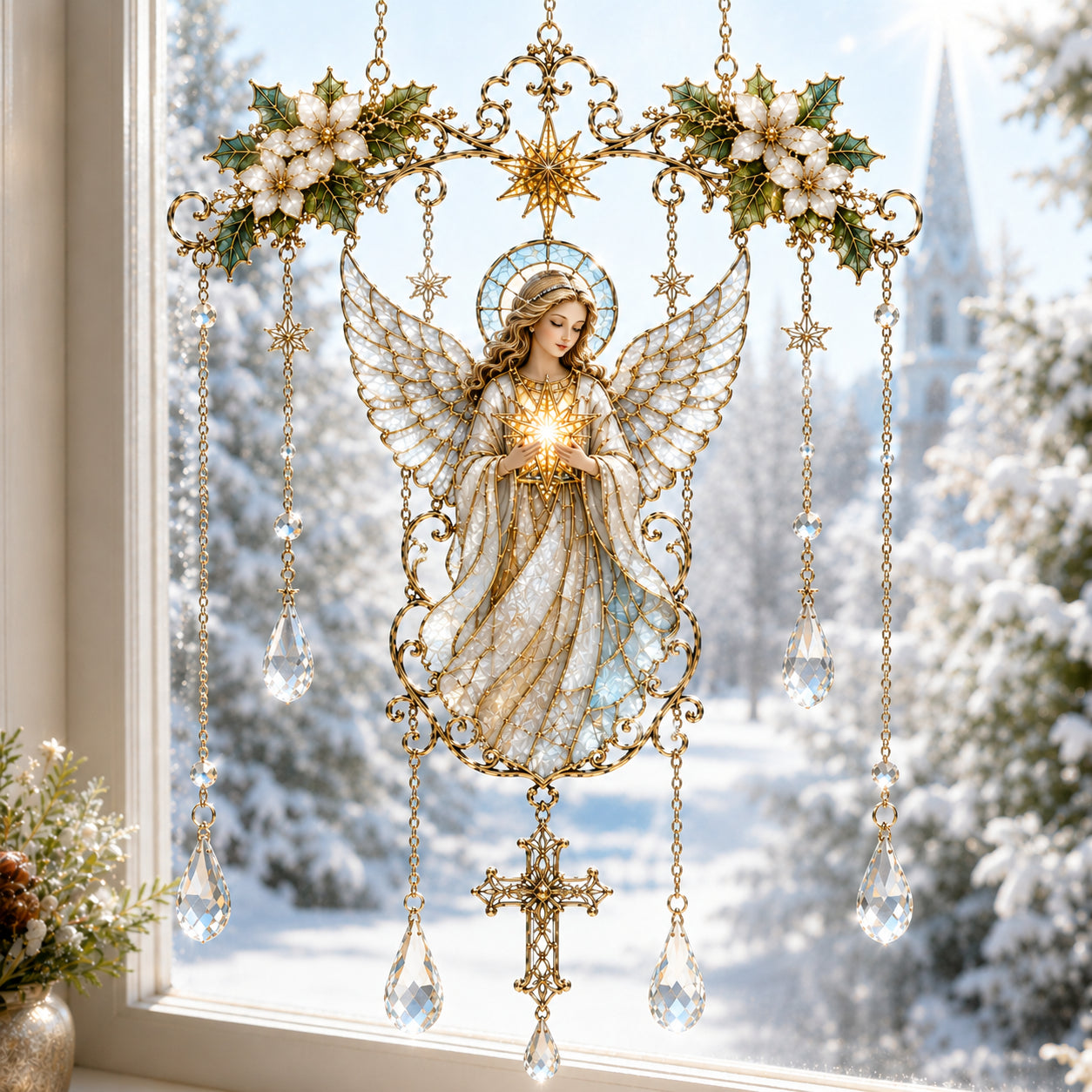 🎉Last Day Promo: 49% OFF-✨️Limited Edition!🔥 Stained Glass Blessing Collection