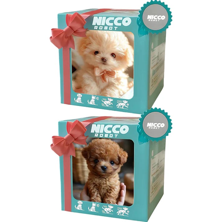 🎄Christmas-Sale 49%OFF🐶Nicco - My Realistic Robot Puppy — Walks, Barks & Plays🌭