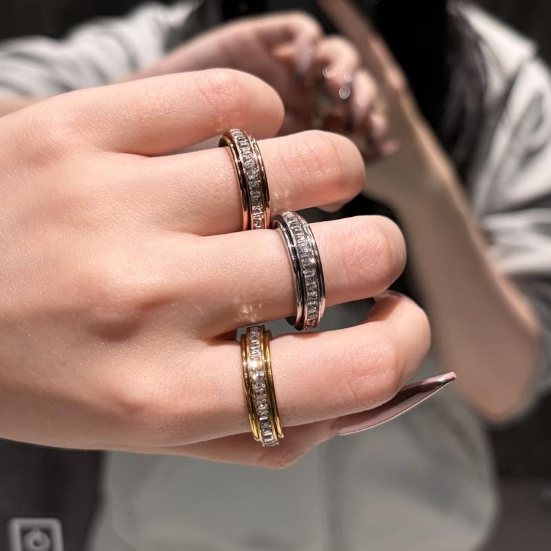 Nollist  Anxiety Ring
