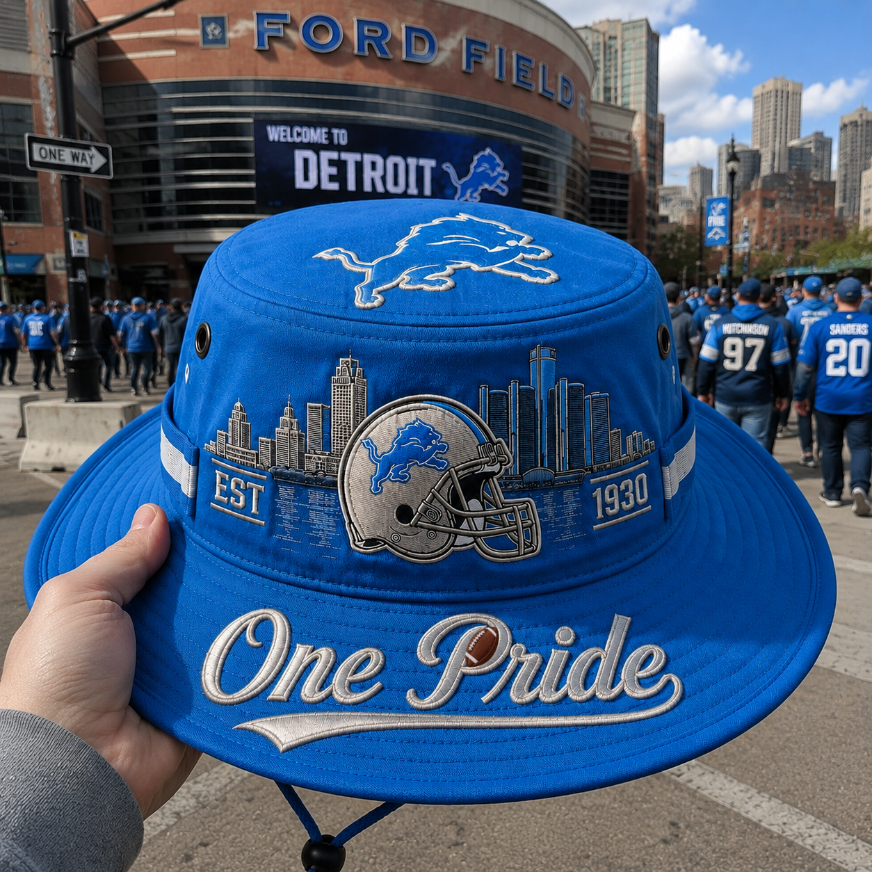 🔥 Last Day Promo: 49% OFF🦁One P🏈ide Boonie Hat— Carry Football Pride Everywhere