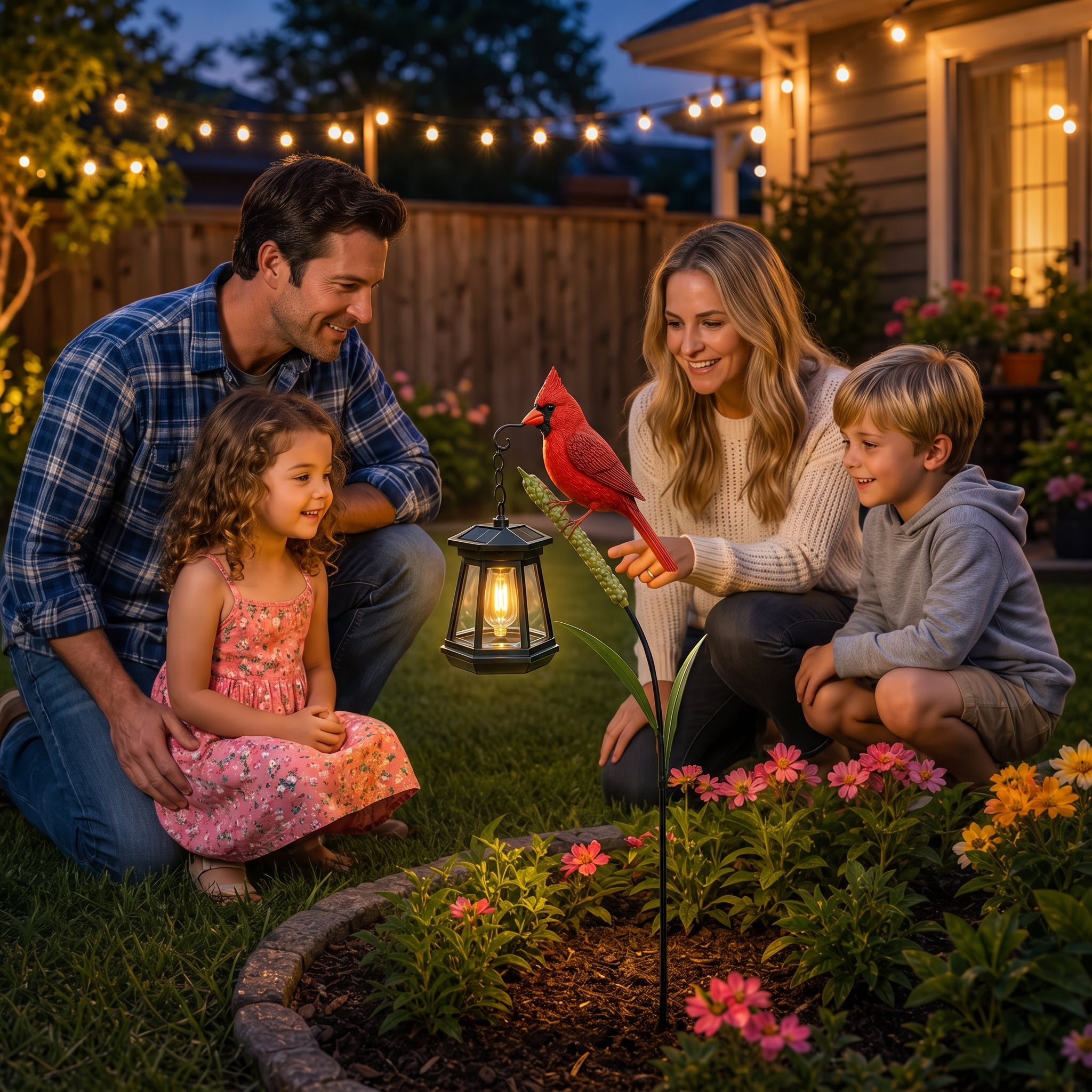 🐦 Cardinal Garden Light—A Beautiful Garden Light That Feels Full of Life