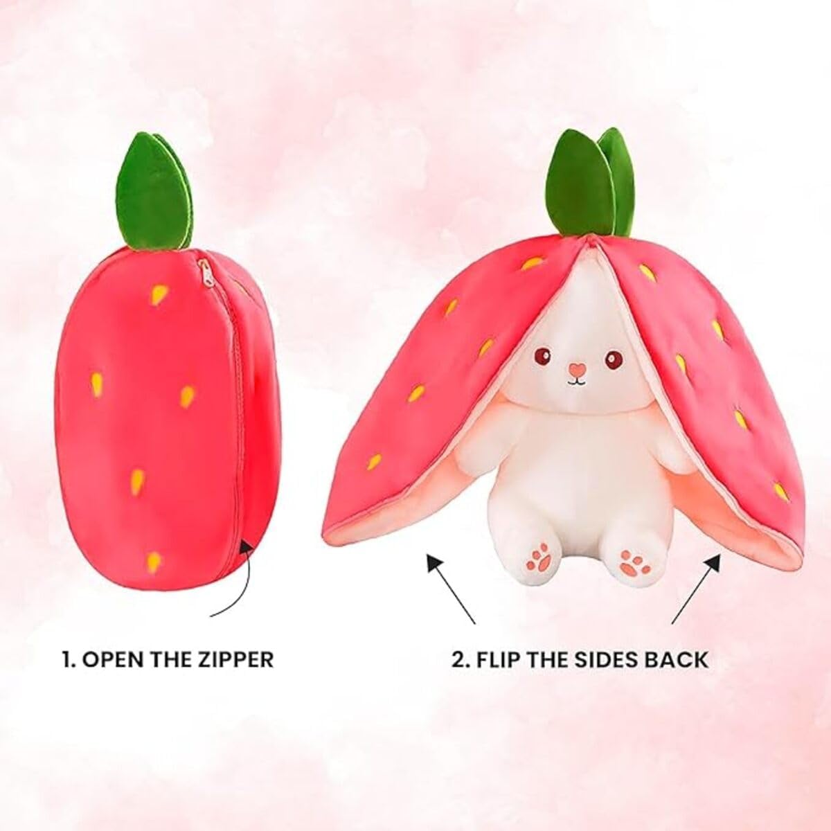 🔥 LAST DAY 50% OFF-Bunny Cuddle Up with Comfort -Cuddly Stuffed Animal for Kids & Adults