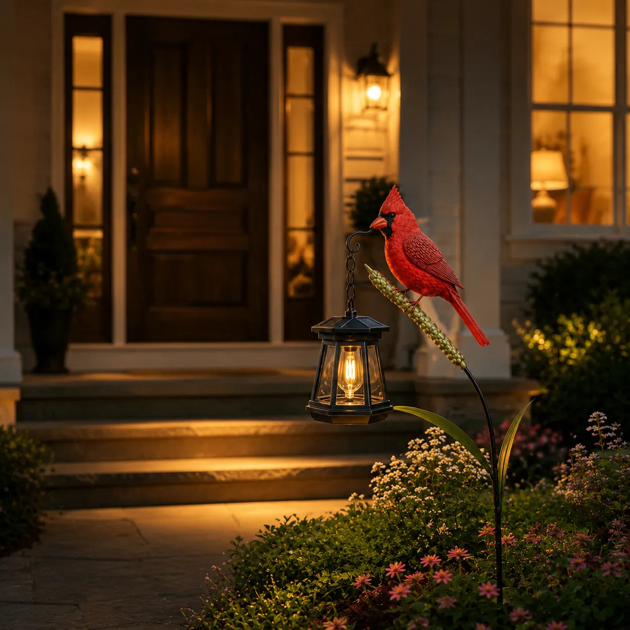 🐦 Cardinal Garden Light—A Beautiful Garden Light That Feels Full of Life