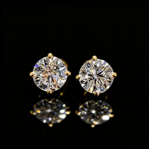 🔥Hot Sale💎Moissanite Diamond Solataire Stud Earrings💎