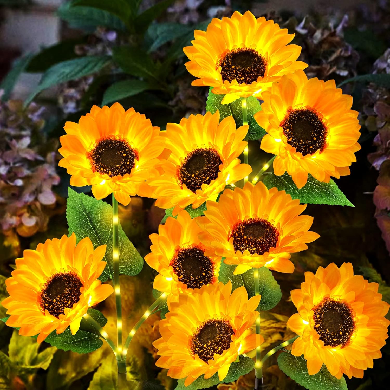 🌻Solar Outdoor Sunflower Lights✨