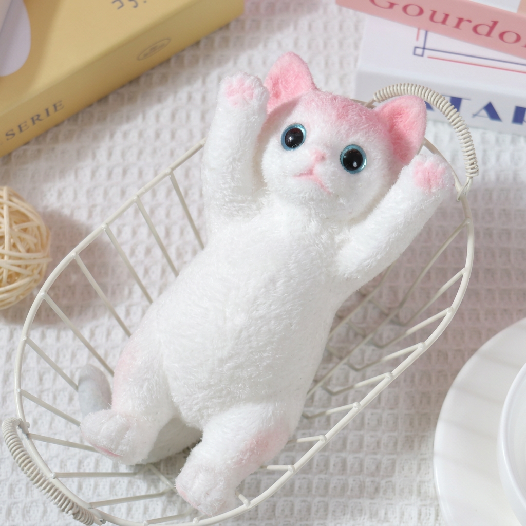 🔥Last Day 50% OFF 🎨🐾Soft and Cuddly Cat – Stress-Relief Squeezable Toy