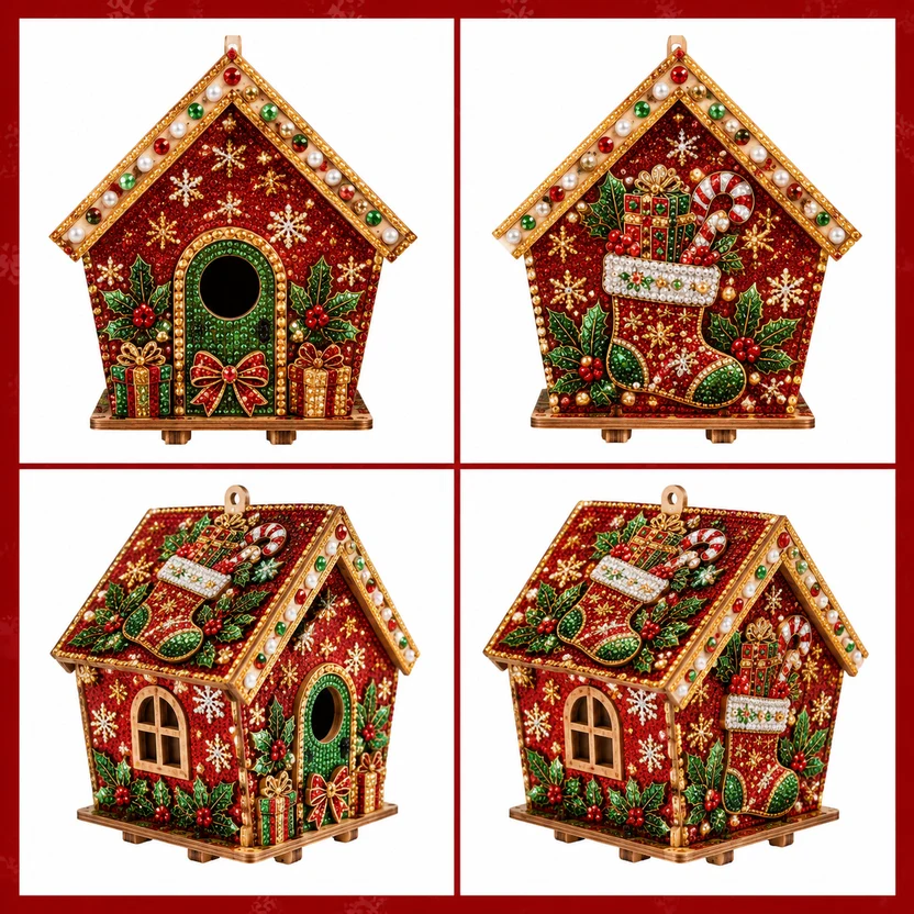 🎄Christmas Early Bird Special Sale 49% OFF✨ Christmas Pearl Diamond Art Ornament Kit