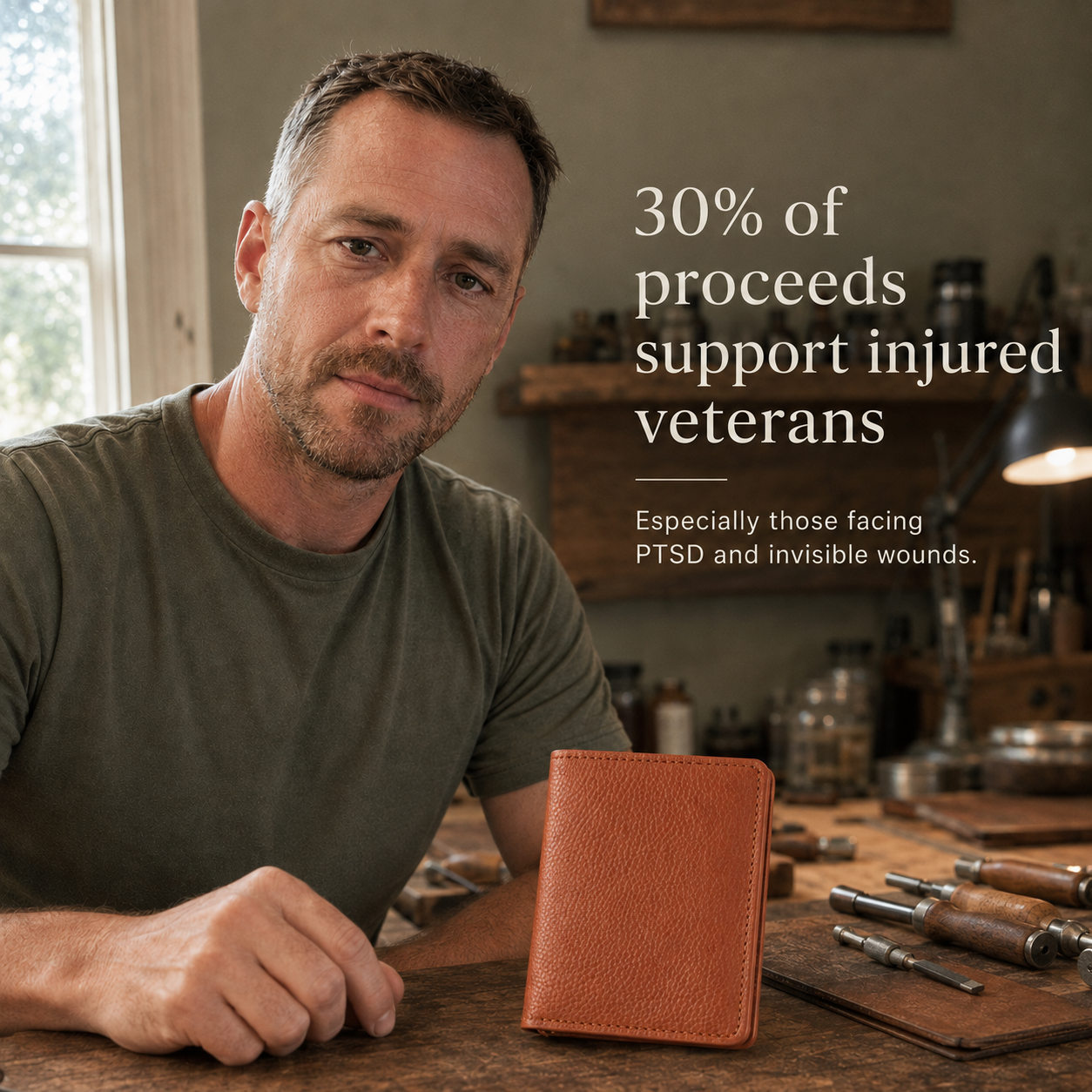 🏆Last Day Promo: 49% OFF!🔥100% Handmade Full-Grain Leather Wallet (Daniel Brooks 𝐇𝐚𝐧𝐝𝐦𝐚𝐝𝐞)