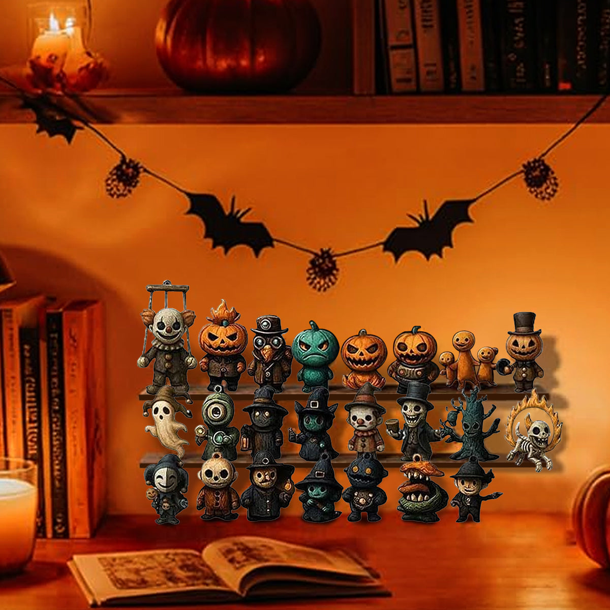 🎃Halloween Early Bird Special Sale 49% OFF-💀31 Nights of Fright-Halloween Countdown Box📅