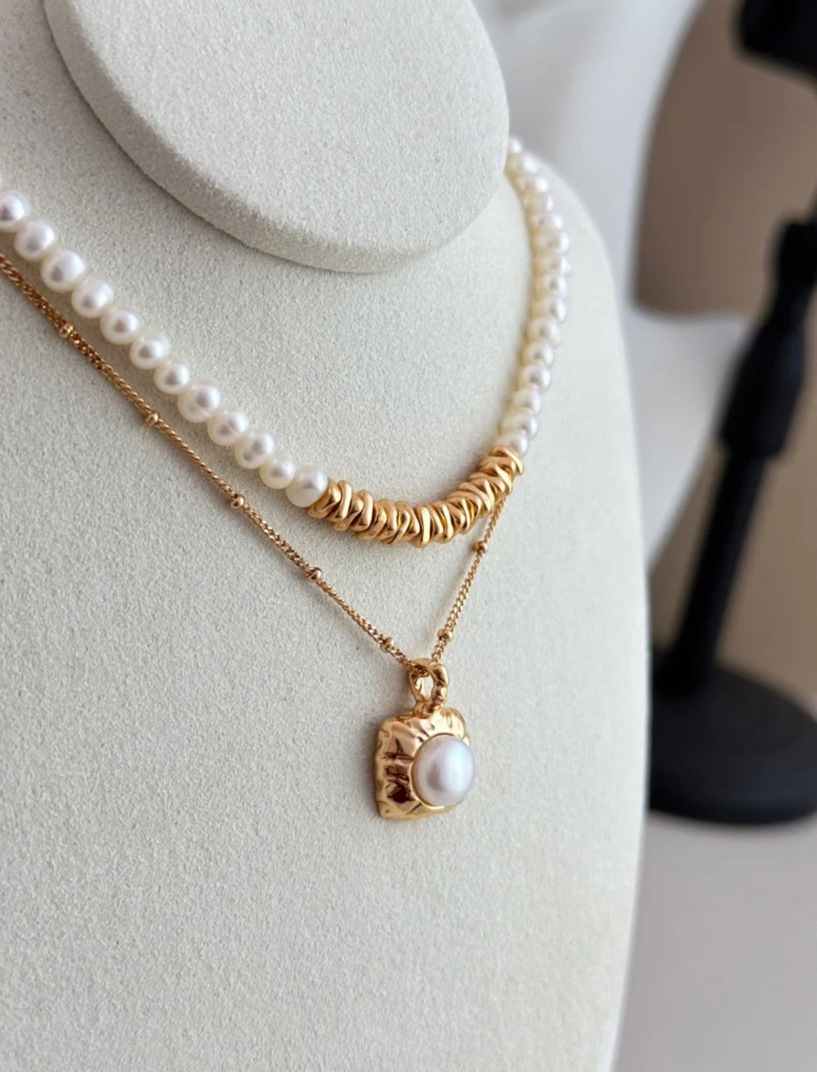 Sugar CubePearl Necklace