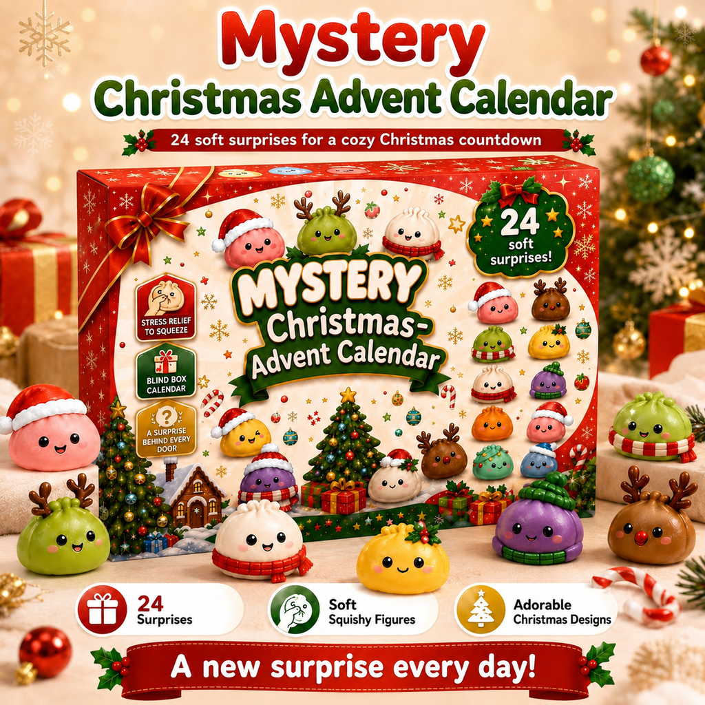 🎄Christmas Early Bird Special Sale 49% OFF🎅- Christmas Advent Calendar – 24 Squishy Surprises⛄️