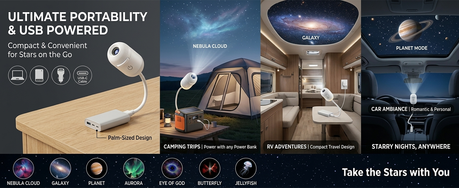 ULTIMATE PORTABILITY&amp;amp; USB POWERED