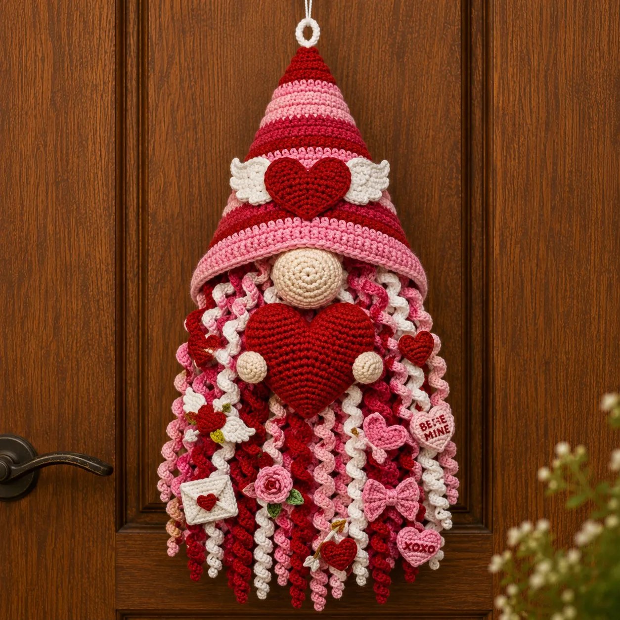 🎃Halloween Early Bird Special Sale 49% OFF-🧶 DIY Seasonal 3D Crochet Door Hanger Kit Collection | ⏳Coordinated Yarn, Filling, Accessories & Step-by-Step Instructions Included 💕