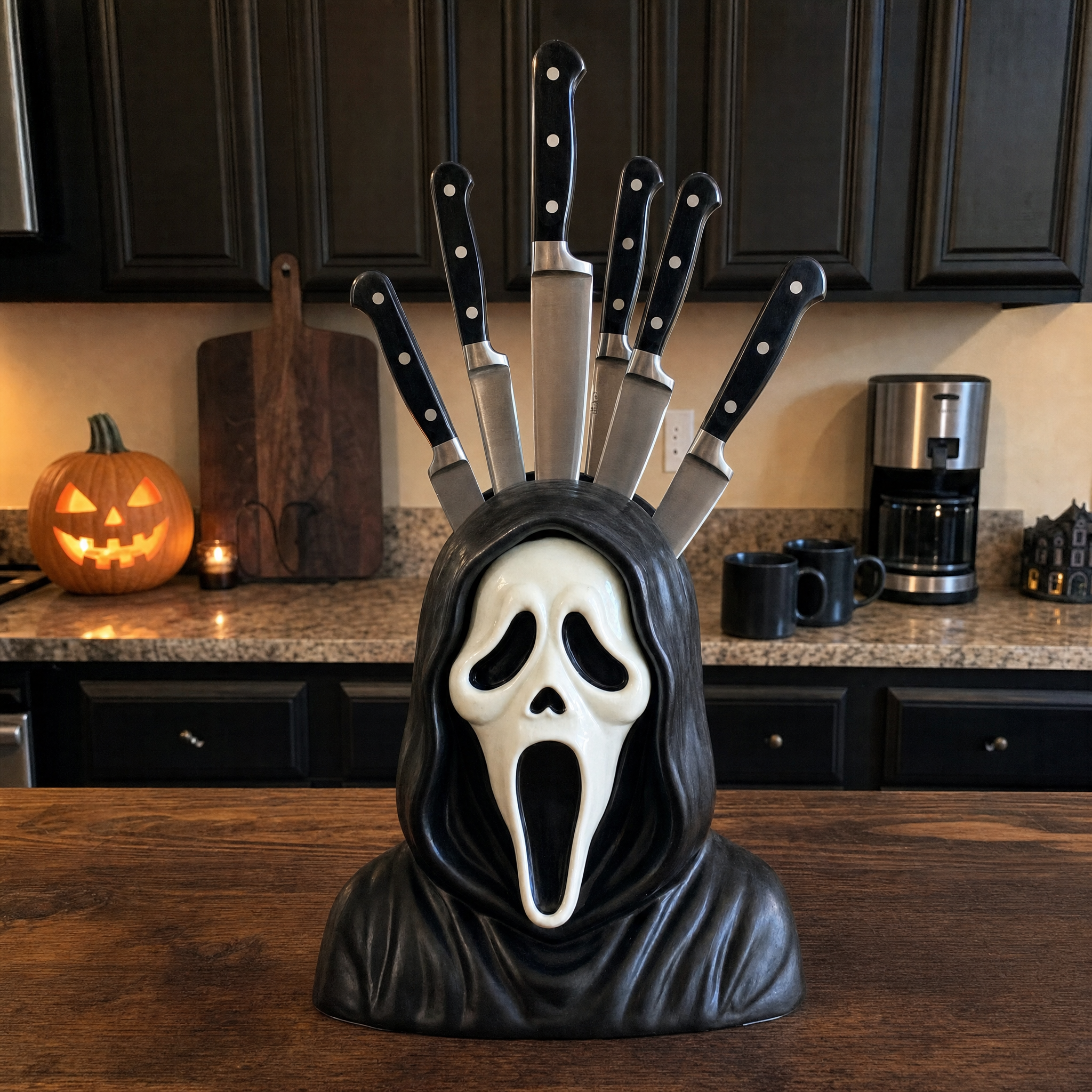🎃Halloween Early Bird Special Sale 49% OFF💀Horror Knife Block