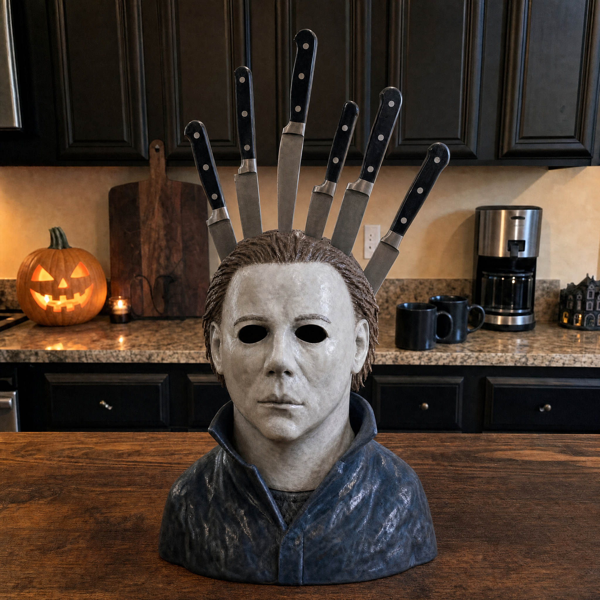 🎃Halloween Early Bird Special Sale 49% OFF💀Horror Knife Block