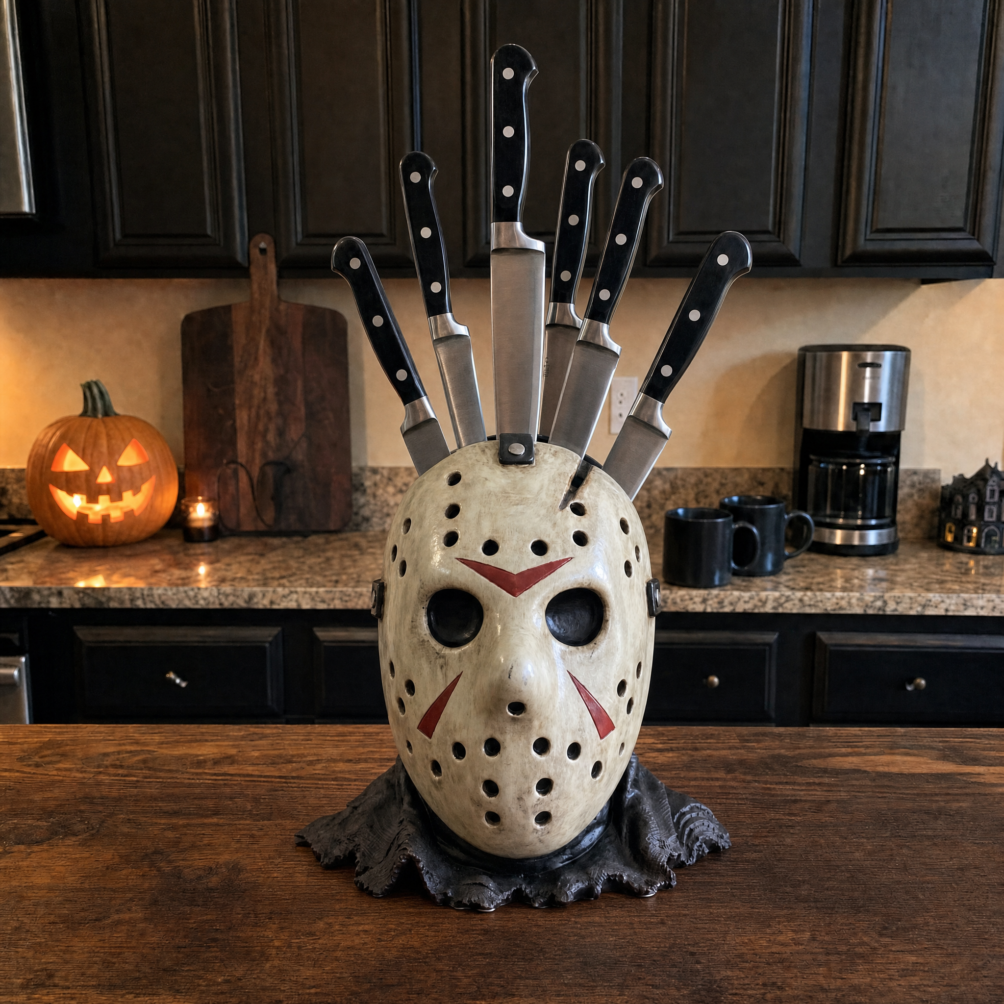 🎃Halloween Early Bird Special Sale 49% OFF💀Horror Knife Block