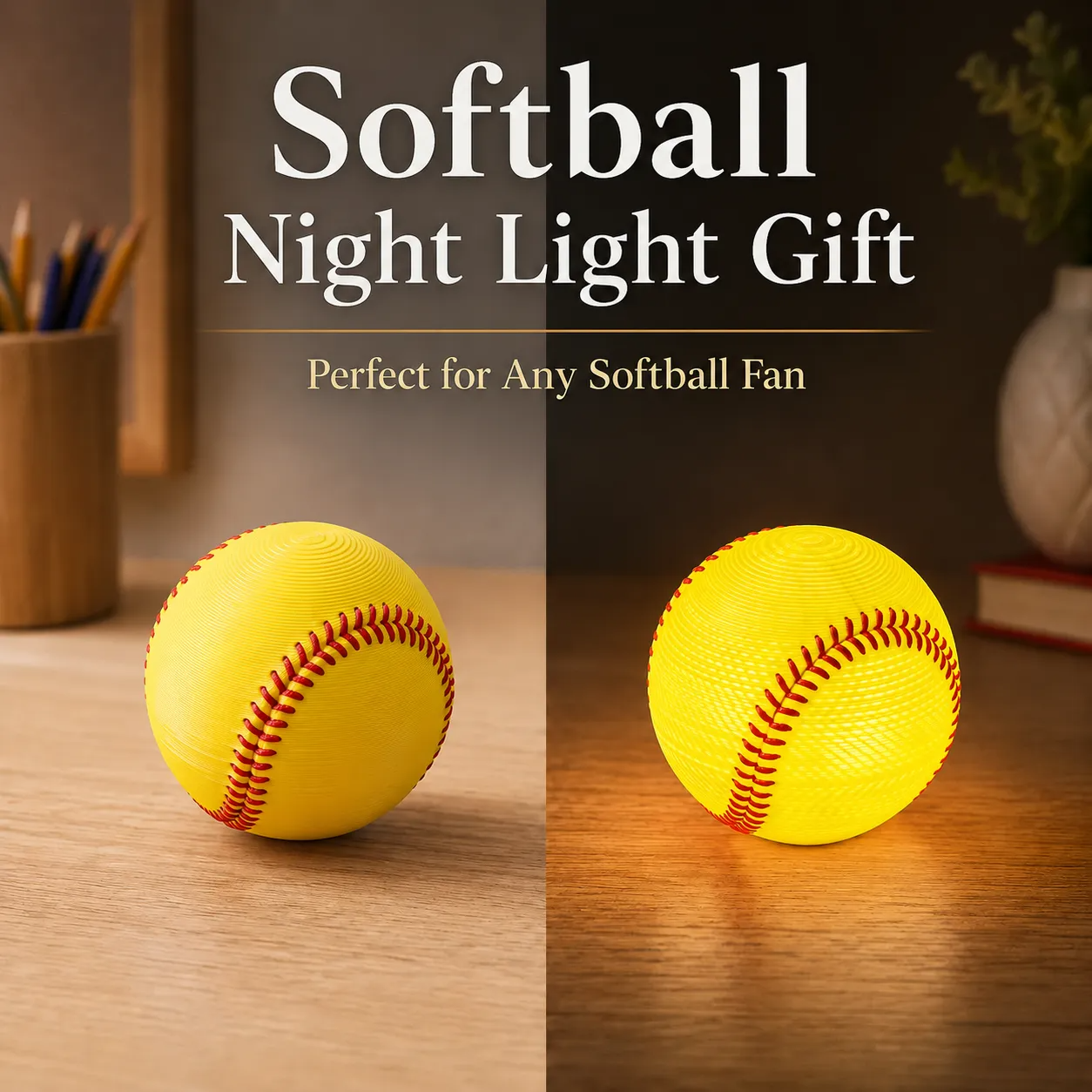 🥎Last Day 60% OFF - Softball Night Light Gift