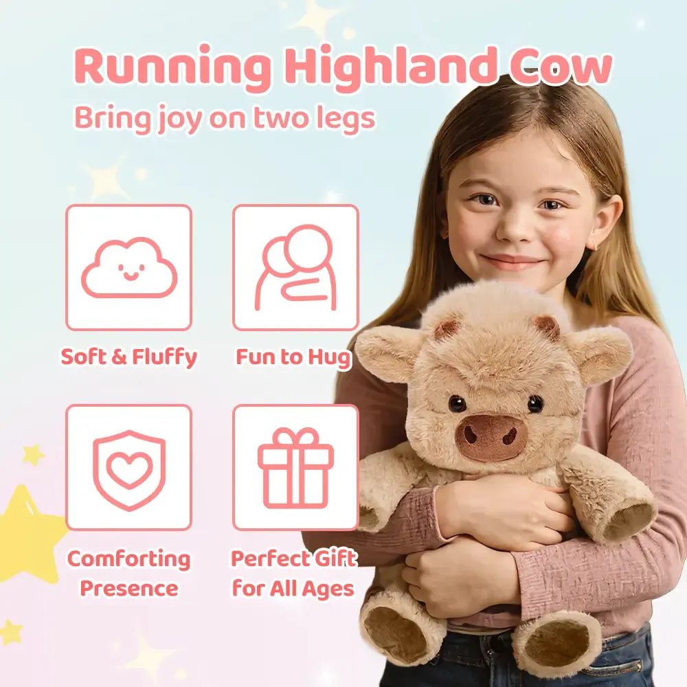 The Running Cow Plush