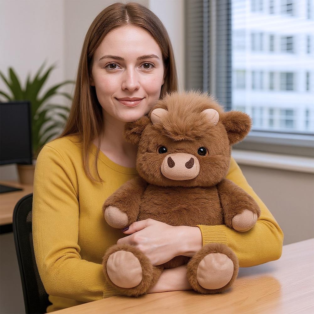The Running Cow Plush