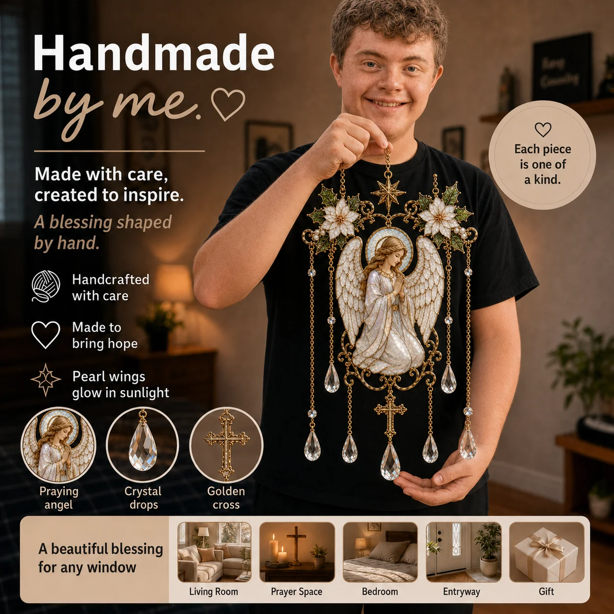 🎉Last Day Promo: 49% OFF-✨️Limited Edition!🔥 Stained Glass Blessing Collection