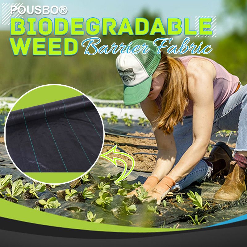🔥 $9.98 On Sale Only Today 🌱—high-end woven weed barrier🏡—Protect your soil from weeds♻️