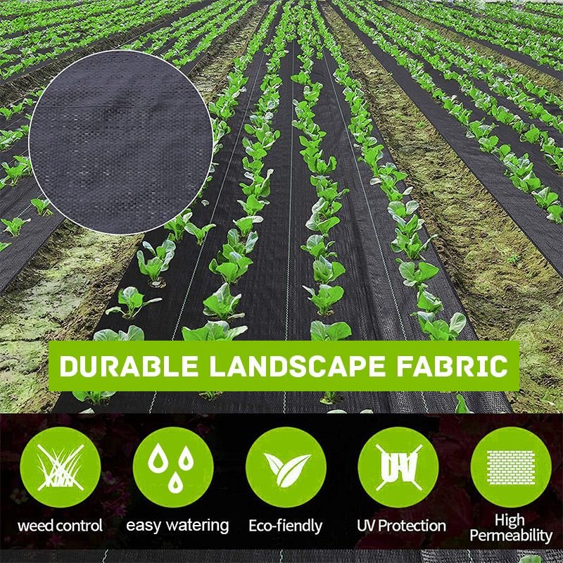 🔥 $9.98 On Sale Only Today 🌱—high-end woven weed barrier🏡—Protect your soil from weeds♻️