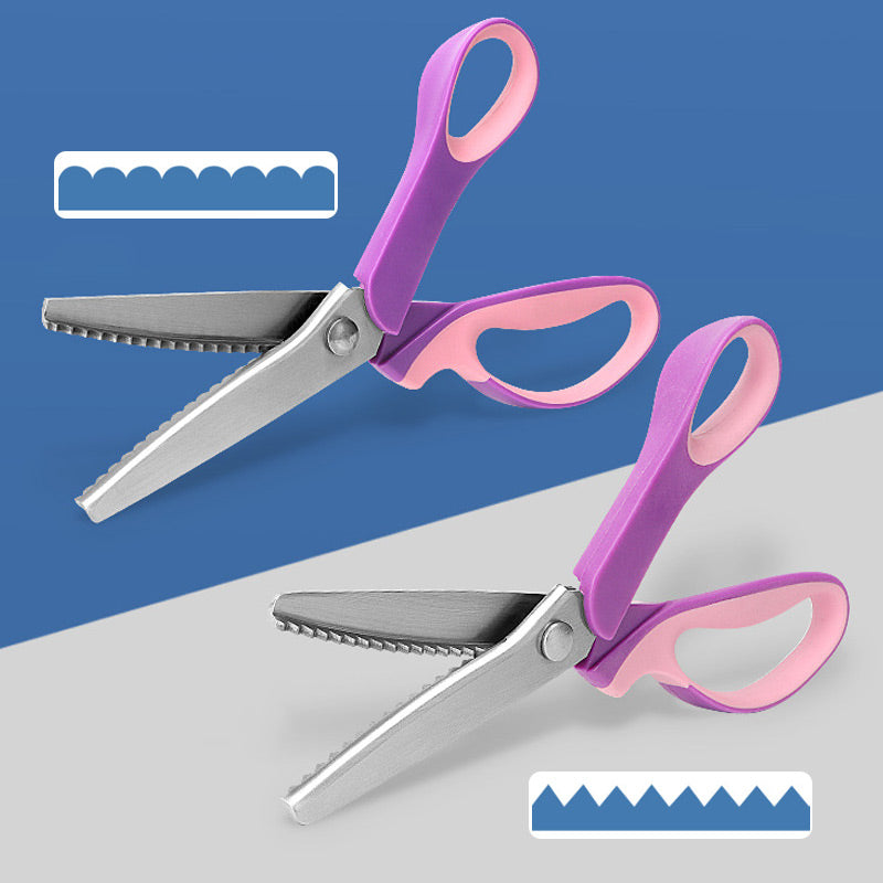 🏆 2026 Hot Sale – 50% OFF, Last Day!✂️Multipurpose Pinking Shears Serrated Scissors