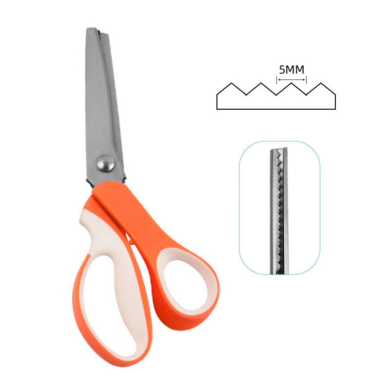 🏆 2026 Hot Sale – 50% OFF, Last Day!✂️Multipurpose Pinking Shears Serrated Scissors