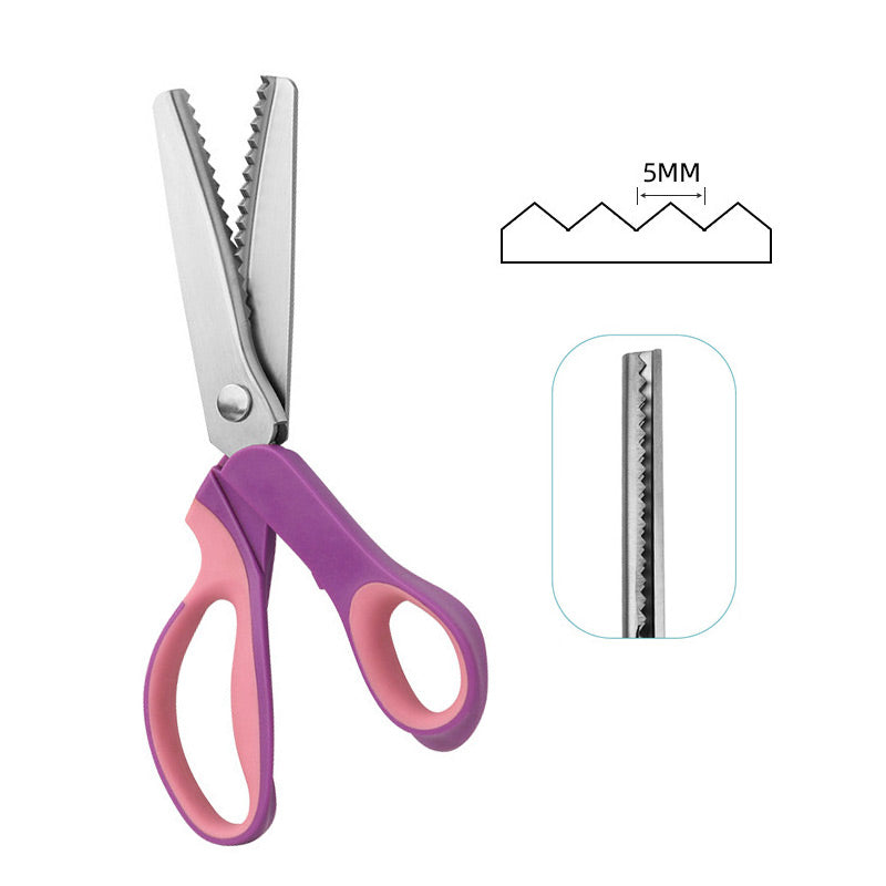🏆 2026 Hot Sale – 50% OFF, Last Day!✂️Multipurpose Pinking Shears Serrated Scissors