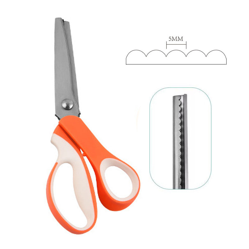 🏆 2026 Hot Sale – 50% OFF, Last Day!✂️Multipurpose Pinking Shears Serrated Scissors