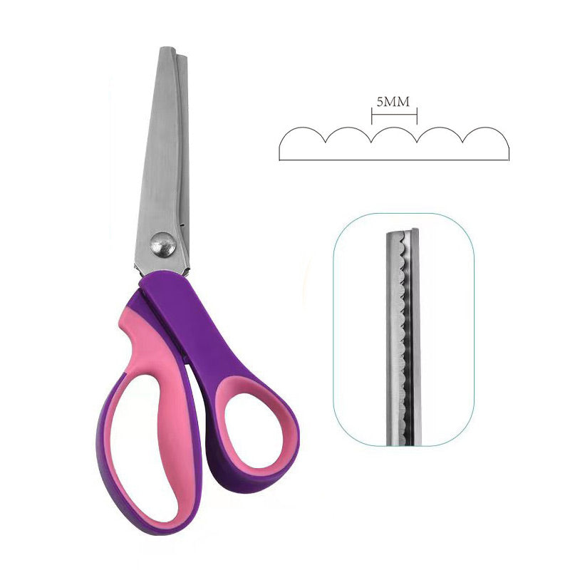 🏆 2026 Hot Sale – 50% OFF, Last Day!✂️Multipurpose Pinking Shears Serrated Scissors