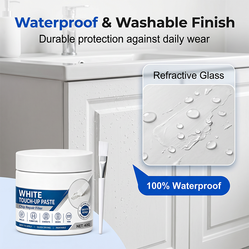 🔥LAST DAY 50% OFF -White Touch-Up Paste – Quick-Dry Multi-Surface Scratch Repair